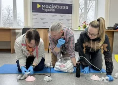 Чернігівські журналісти відпрацювали надання домедичної допомоги